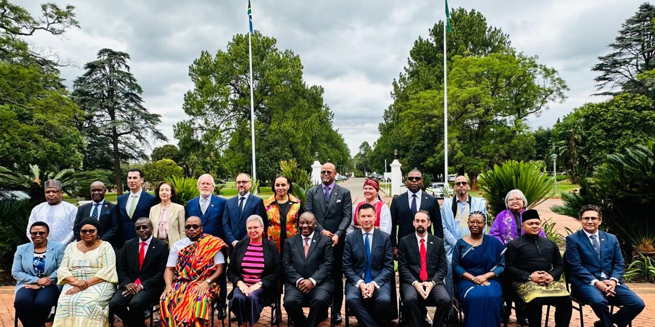 A Moment of Diplomacy and Global Connection