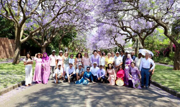A Day of Purple: IDSA, BMW Montana and Côte d’Ivoire Embassy Celebrate Pretoria’s Jacaranda Season